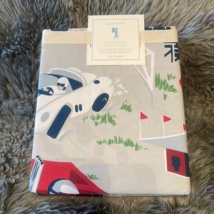 Pottery Barn Kids “Vintage Cars” Twin Duvet Cover NWT!